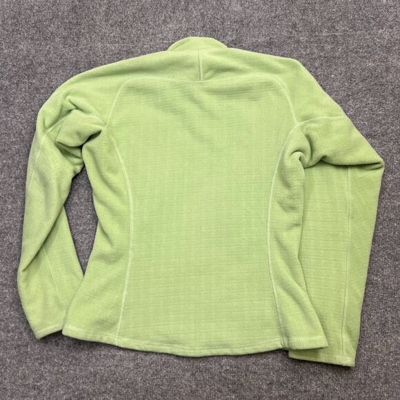 Patagonia R3 Jacket Womens Medium Green Polartec Fleece Lined Full Zip - Picture 2 of 14